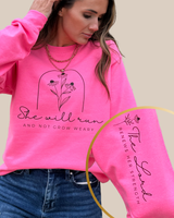 She will Run Faith Sweatshirt