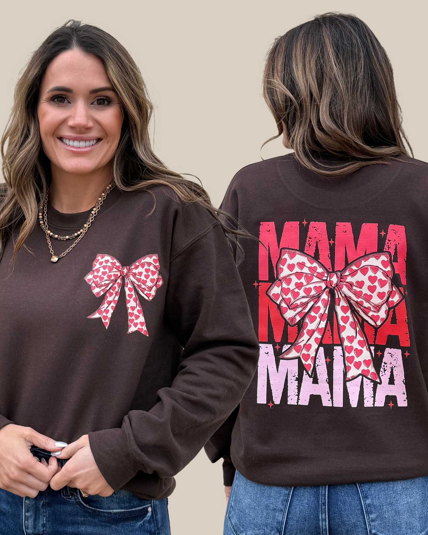 Valentines Mama Sweatshirt