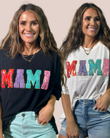 Oversized Mama Chenille Tshirt