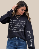 Get Your Hopes Up Faith Sweatshirt