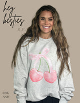 Kylie Pitts HEY BESTIES Sweatshirt (Website)