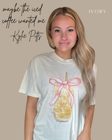 Kylie Pitts Maybe the Iced Coffee Wanted Me Tshirt (Website)