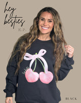 Kylie Pitts HEY BESTIES Sweatshirt (Website)