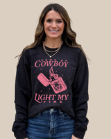 Cowboy Light My Fire Sweatshirt