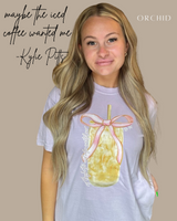 Kylie Pitts Maybe the Iced Coffee Wanted Me Tshirt (Website)