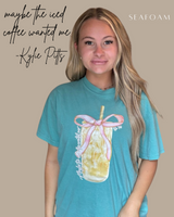 Kylie Pitts Maybe the Iced Coffee Wanted Me Tshirt (Website)