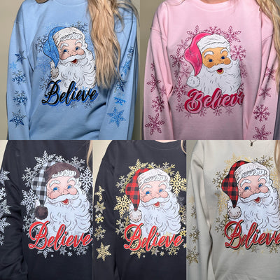 Santa Believe Sweatshirt