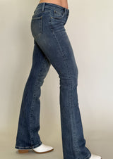 Jenn Midrise Nondistressed Bootcut Jeans