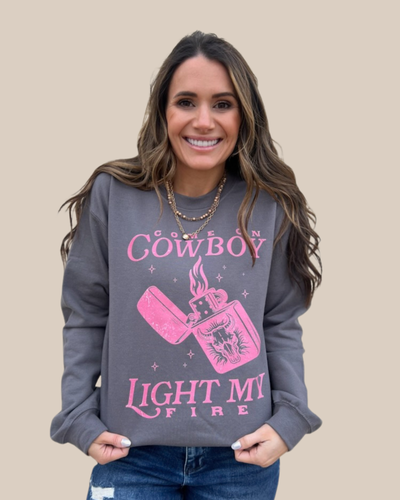 Cowboy Light My Fire Sweatshirt