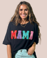 Oversized Mama Chenille Tshirt