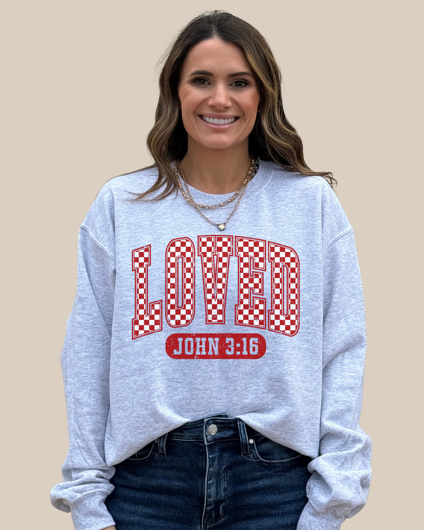 LOVED John 3:16 Sweatshirt