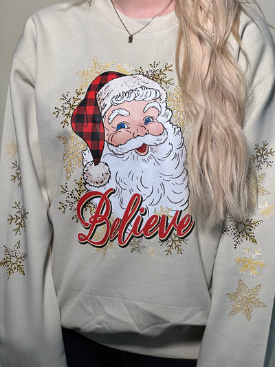 Santa Believe Sweatshirt