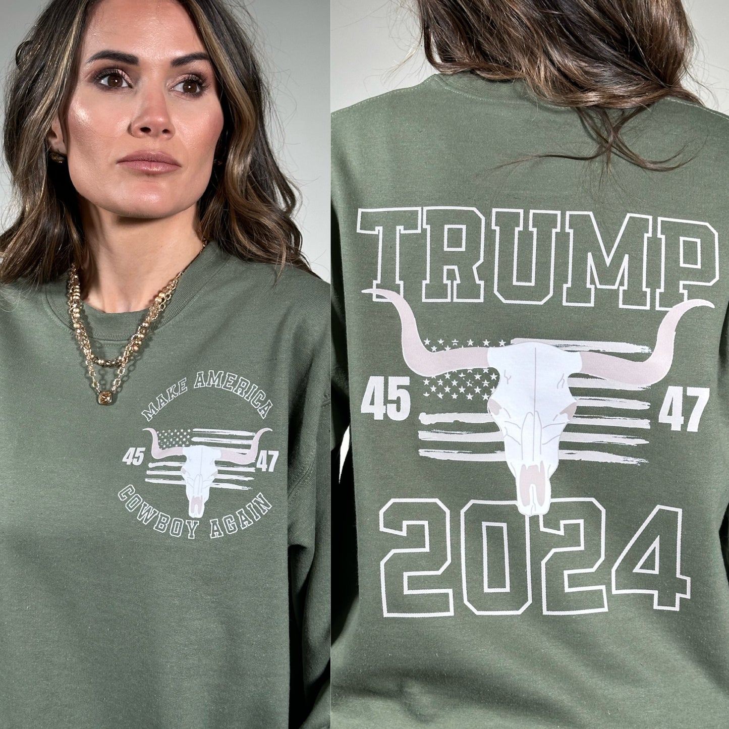 Make America Cowboy Again Sweatshirt