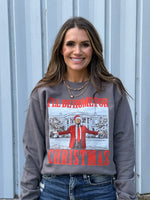 I'll Be Home For Christmas Sweatshirt Website