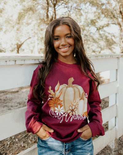 Cozy Season Pumpkins Sweatshirt