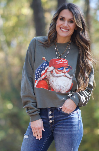 Maga USA Santa Sweatshirt