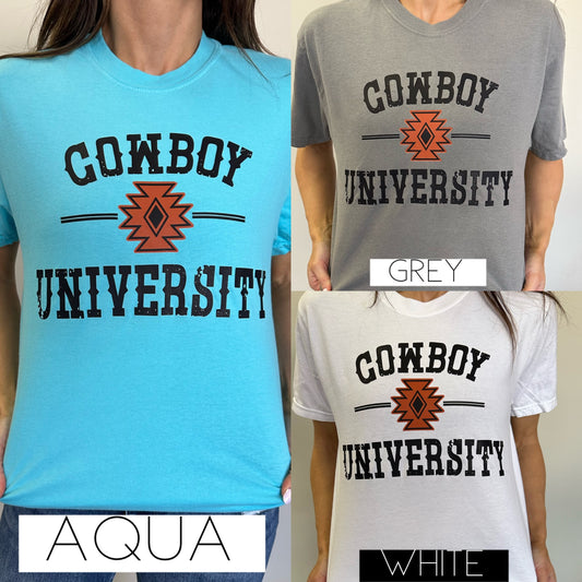 Cowboy University Tshirt