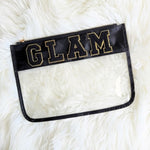 Varsity Letter Clear Pouch