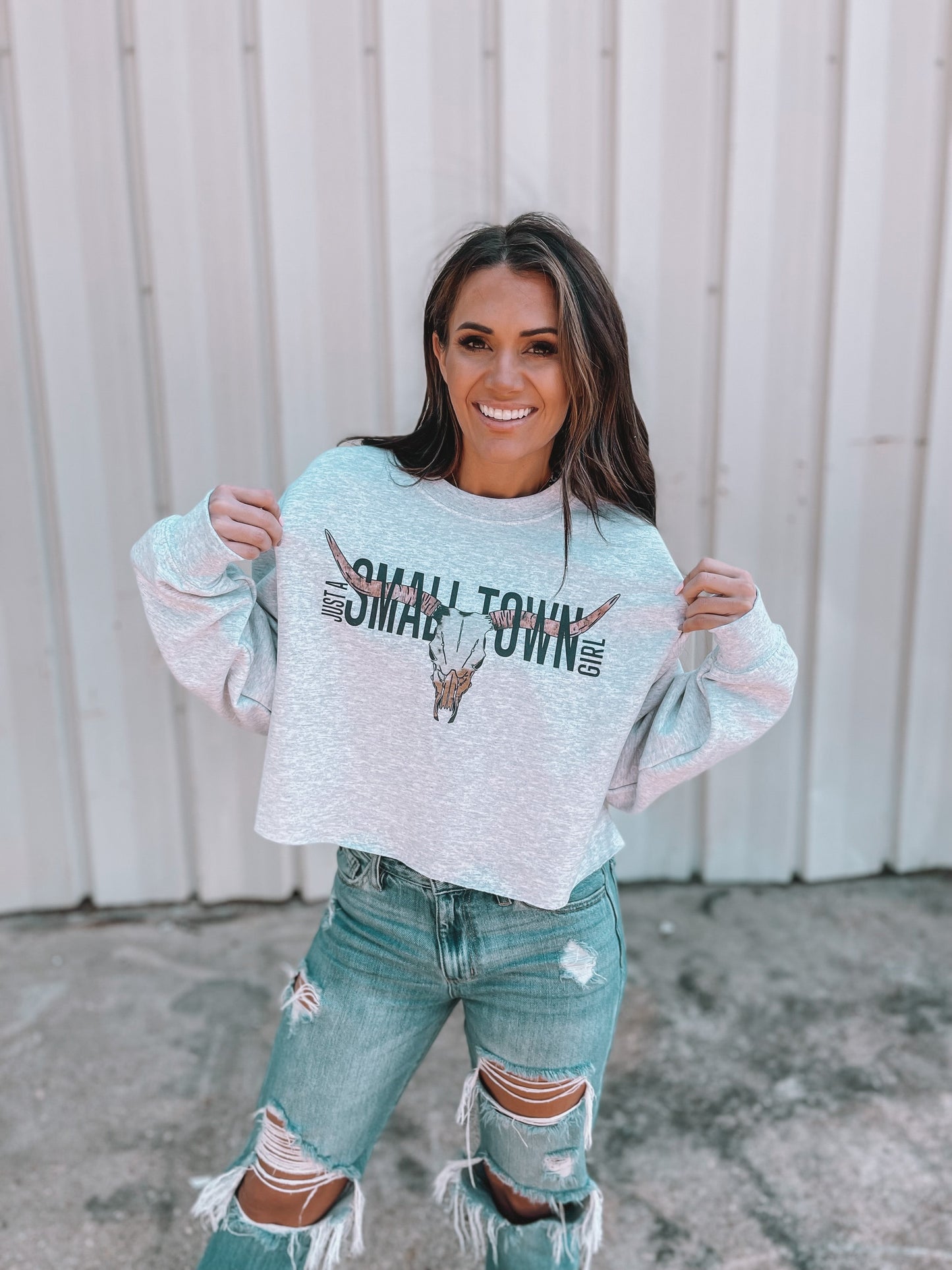 Just A Smalltown Girl Sweatshirt