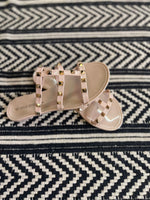 Cream Sandals